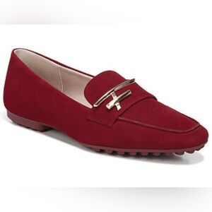 FRANCO SARTO Petola Loafers Women's Shoes In Deep Red Size 8 NWOB